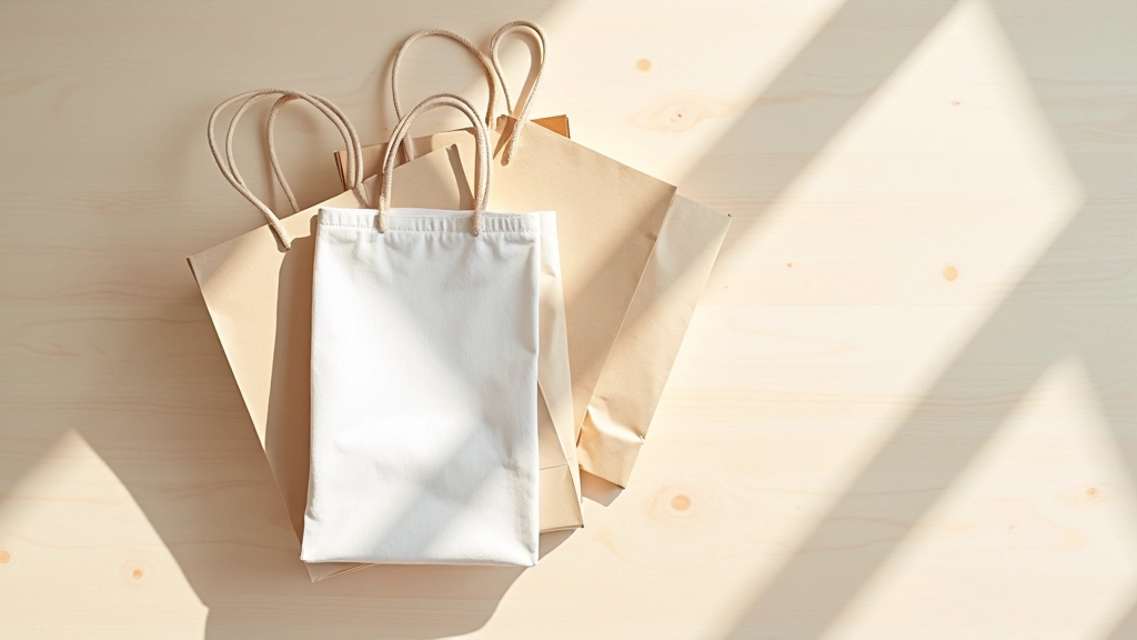 Neutral colored clothing items and accessories arranged together